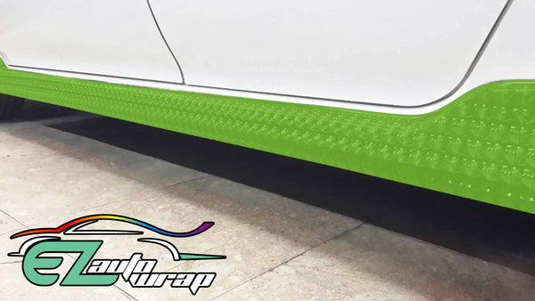 Cat Eye Green Vinyl Wrap