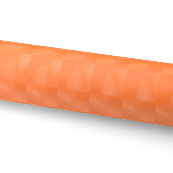 Cat Eye Orange Vinyl Wrap