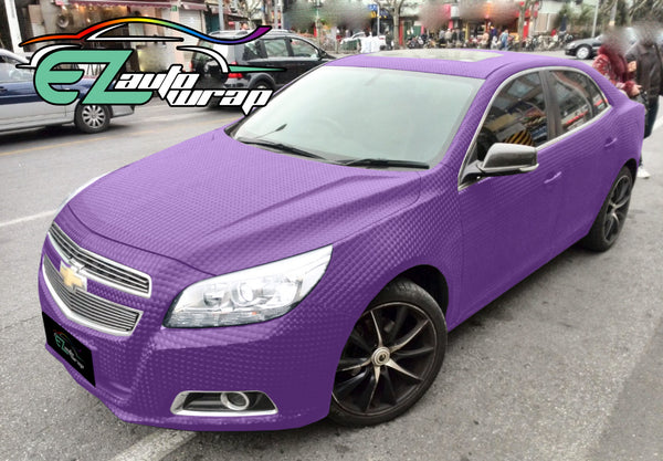 Cat Eye Purple Vinyl Wrap