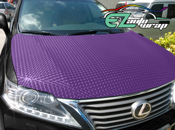 Cat Eye Purple Vinyl Wrap