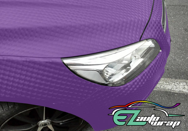 Cat Eye Purple Vinyl Wrap