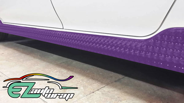 Cat Eye Purple Vinyl Wrap