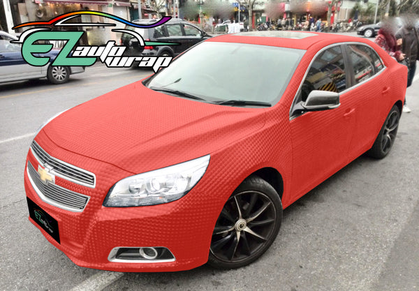 Cat Eye Red Vinyl Wrap