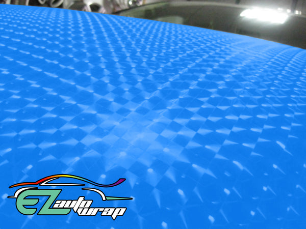 Cat Eye Sky Blue Vinyl Wrap