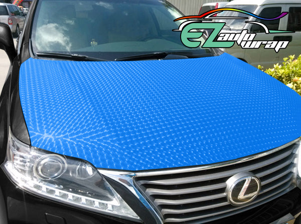 Cat Eye Sky Blue Vinyl Wrap