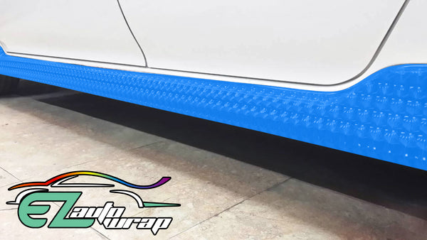 Cat Eye Sky Blue Vinyl Wrap