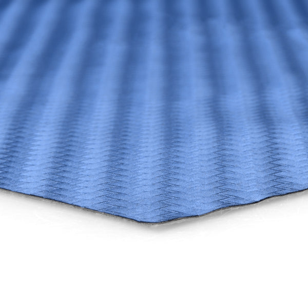 Fabric Carbon Fiber Blue Cloth Marine Vinyl 54" Wide Plain Weave Upholstery