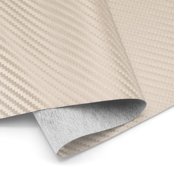 Fabric Carbon Fiber White Cloth Marine Vinyl 54" Wide Plain Weave Upholstery