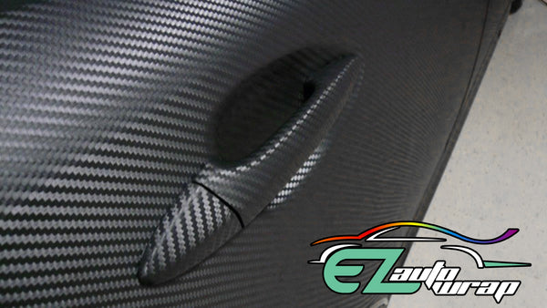 Genuine 3M 2080 Series CFS12 Carbon Fiber Black Vinyl Wrap