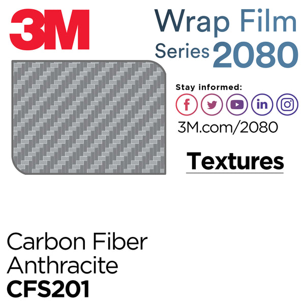 Genuine 3M 2080 Series Vinyl Wrap 1FTx5FT