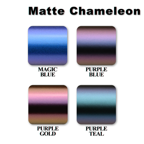 Chameleon Matte Purple Blue Vinyl Wrap
