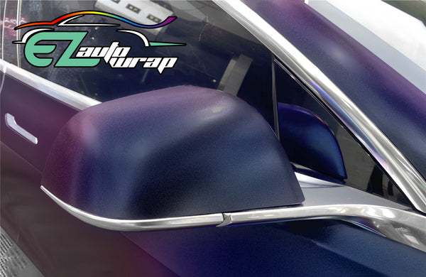 Chameleon Matte Purple Blue Vinyl Wrap