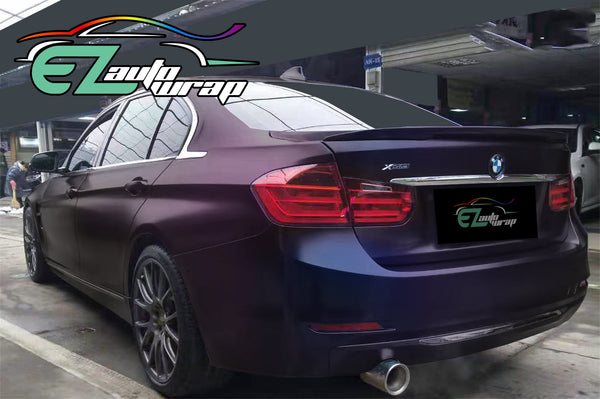 Chameleon Matte Purple Blue Color Shift Vinyl Wrap