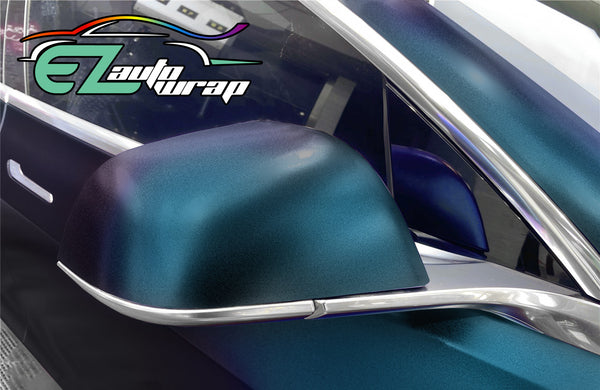 Chameleon Matte Purple Teal Color Shift Vinyl Wrap