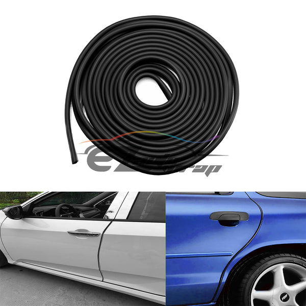 Soft Rubber Door Edge Protection Guard (Black  / Clear / Gray / White)