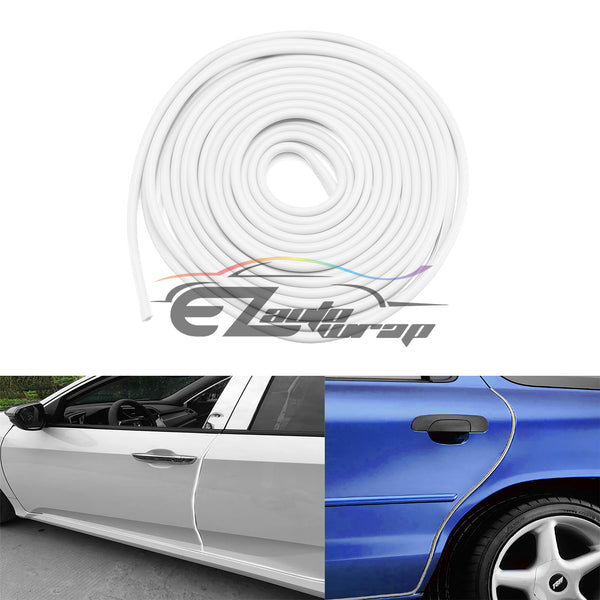 Soft Rubber Door Edge Protection Guard (Black  / Clear / Gray / White)