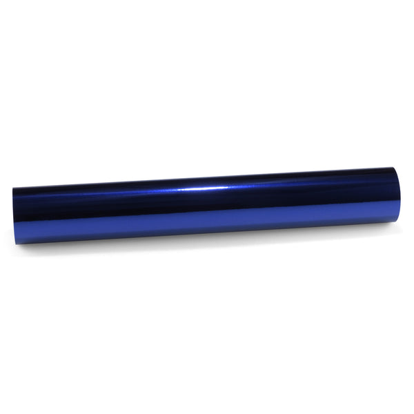 Chrome Blue Vinyl Wrap