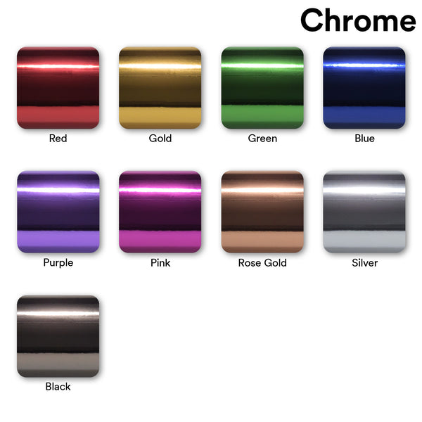 Chrome Pink Vinyl Wrap