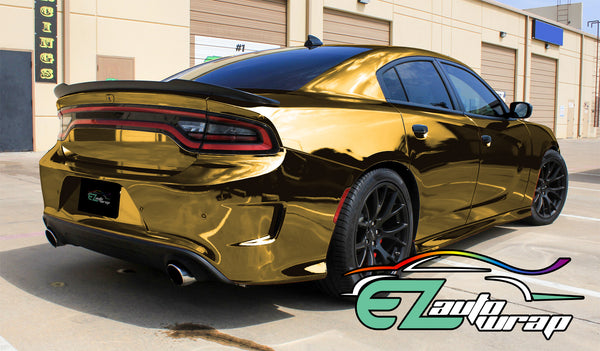 Chrome Gold Vinyl Wrap