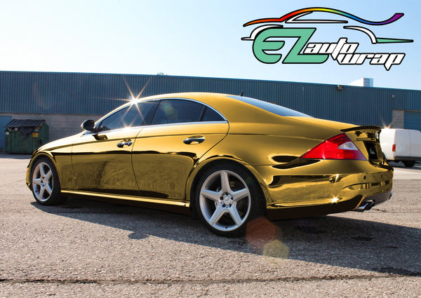 Chrome Gold Vinyl Wrap