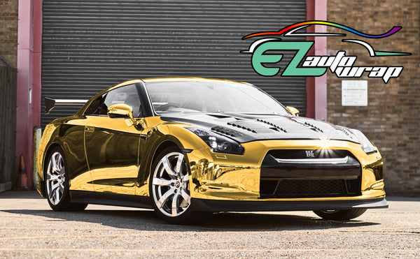 Chrome Gold Vinyl Wrap