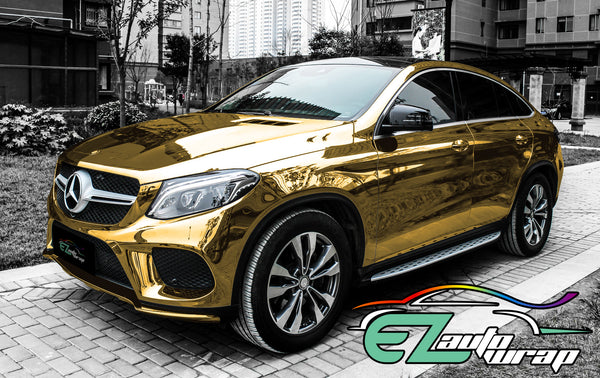 Chrome Gold Vinyl Wrap