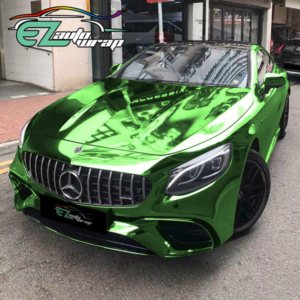 Chrome Green Vinyl Wrap