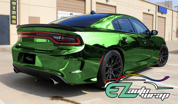 Chrome Green Vinyl Wrap