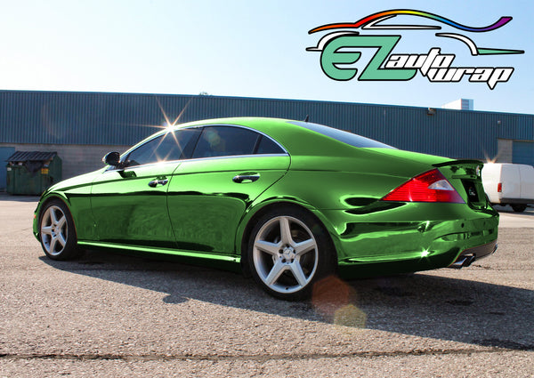 Chrome Green Vinyl Wrap