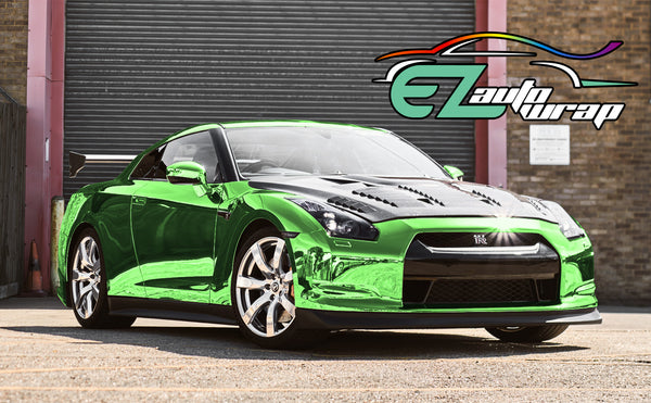 Chrome Green Vinyl Wrap