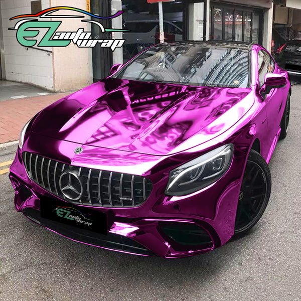 Chrome Pink Vinyl Wrap