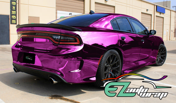 Chrome Pink Vinyl Wrap