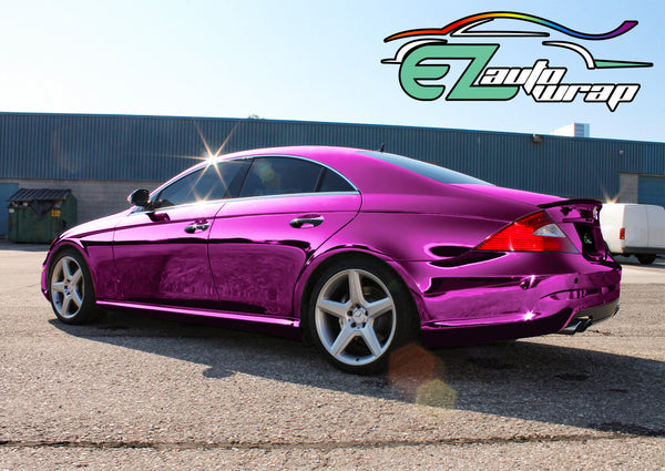Chrome Pink Vinyl Wrap