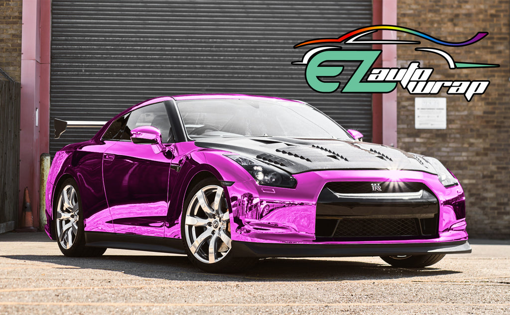 Chrome Pink Vinyl Wrap – EzAuto Wrap