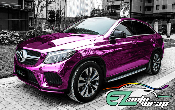 Chrome Pink Vinyl Wrap