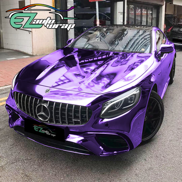 Chrome Purple Vinyl Wrap