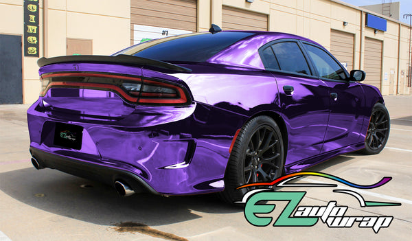 Chrome Purple Vinyl Wrap
