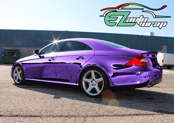 Chrome Purple Vinyl Wrap