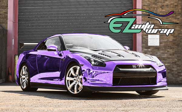 Chrome Purple Vinyl Wrap