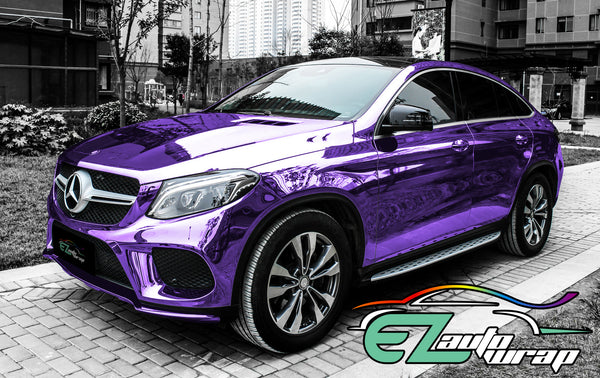Chrome Purple Vinyl Wrap