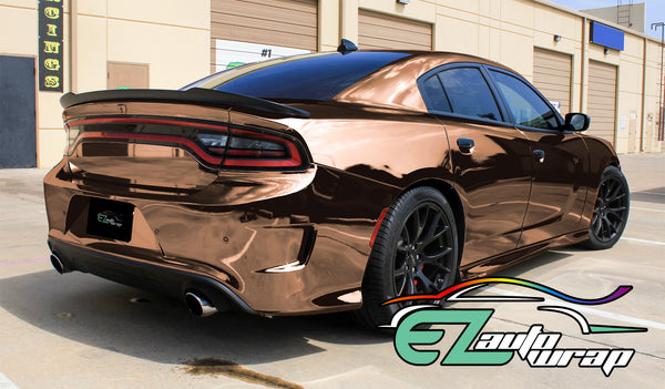 Chrome Rose Gold Vinyl Wrap