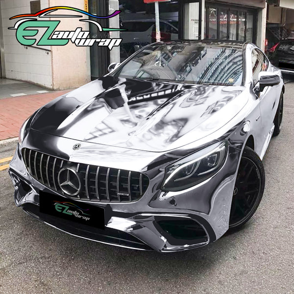 Chrome Silver Vinyl Wrap