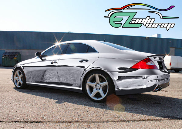 Chrome Silver Vinyl Wrap