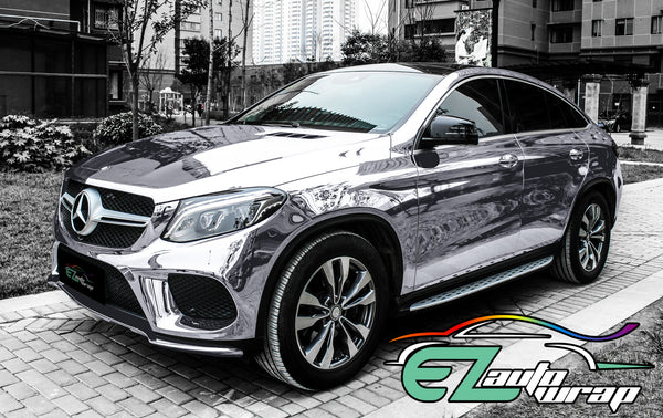 Chrome Silver Vinyl Wrap