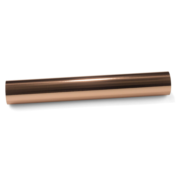 Chrome Brushed Aluminum Rose Gold Vinyl Wrap