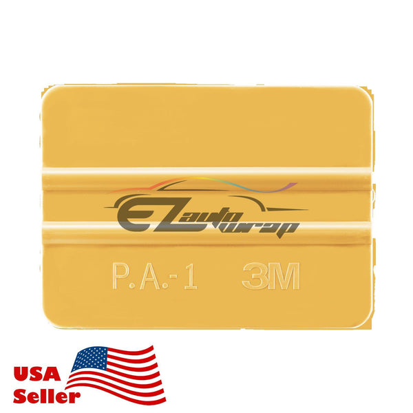 3M Gold Plastic Felt Edge Squeegee
