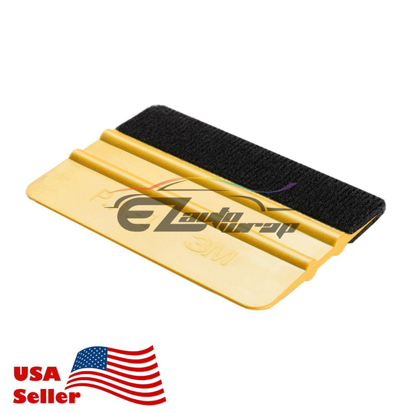 3M Gold Plastic Felt Edge Squeegee