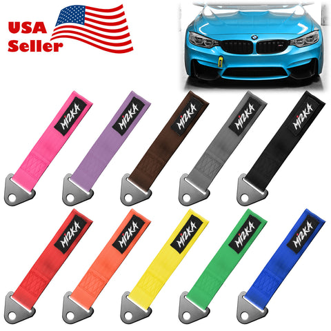 Universal High Strength Tow Strap (Black / Blue / Brown / Gray / Green / Orange / Pink / Purple / Red / Yellow)