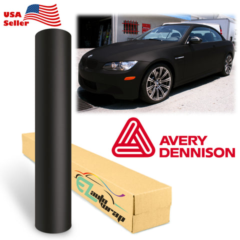 Avery Dennison SW900 Matte Black Vinyl Wrap