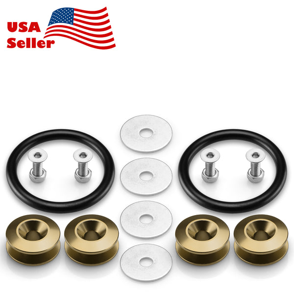 Bumper Fastener Quick Release (Black / Blue / Bronze / Gold / Green / Gunmetal Gray / Neo Chrome / Orange / Purple / Red / Rose Gold / Silver)